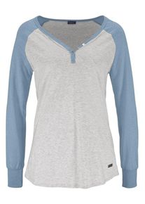 Buffalo, Damen Pyjama, Blue Denim