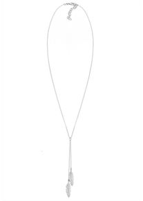 Elli, Damen Halskette 'Boho, Feder', Silber