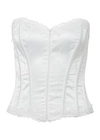 Lascana, Damen Corsage, Weiß