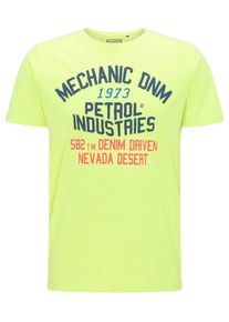 PETROL INDUSTRIES, Herren T-Shirt, Gelb / Mischfarben