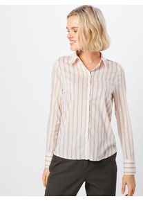 Véro Moda VERO MODA, Damen Bluse 'VMNIKITA LS SHIRT EXP', Rosa / Weiß