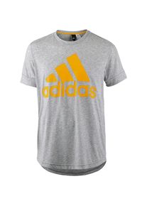 adidas Performance, Herren T-Shirt 'ID BOS', Gelb / Grau
