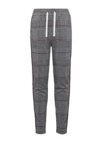 name it, M&auml;dchen Hose, Anthrazit / Bordeaux / Wei&szlig;