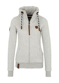 Naketano, Damen Sweatjacke, Hellgrau