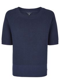 Daniel Hechter, Damen Pullover, Nachtblau / Neonorange