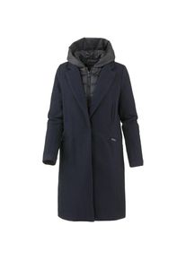 Superdry, Damen Mantel, Nachtblau / Basaltgrau