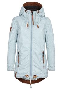 Naketano, Damen Jacke 'Reitsport Forever', Hellblau / Weiß