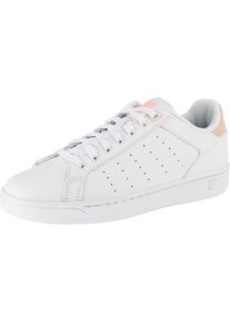 K-Swiss, Damen Sneakers Low 'Clean Court', Wei&szlig;
