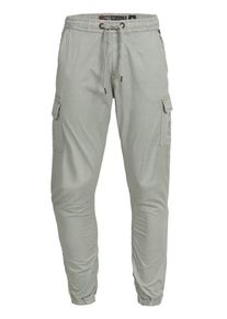 INDICODE JEANS, Herren Shorts ' Lake-Cargo ', Rauchgrau