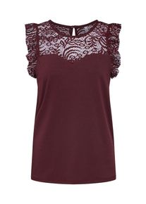 Haily's Hailys, Damen Top 'SL P TP Sophia', Weinrot