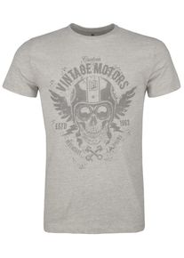 Maze, Herren Shirt 'MM17-3-Clayton', Graumeliert