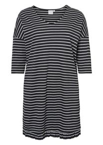 JUNAROSE, Damen Kleid, Schwarz / Weiß