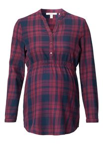 Esprit Maternity, Damen Bluse, Navy / Pastellrot