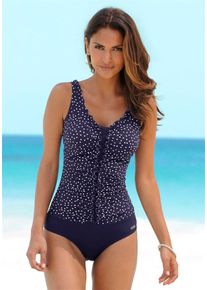 Lascana, Damen Badeanzug, Blau