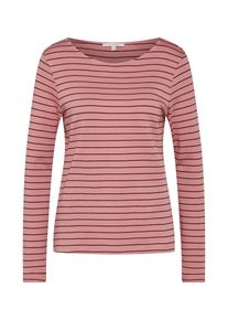 Tom Tailor Denim, Damen Shirt, Altrosa / Schwarz