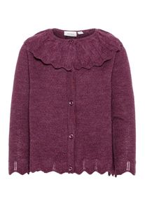 name it, M&auml;dchen Strickjacke, Beere