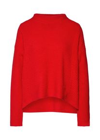 Oui, Damen Pullover, Rot