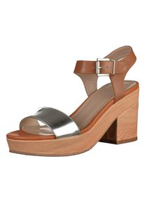 SPM, Damen High Heel Sandalette, Silber