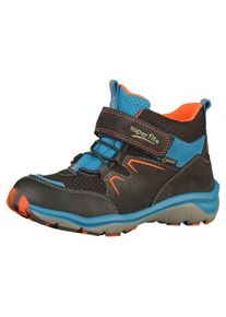 Superfit, Stiefelette, Blau / Orange / Schwarz