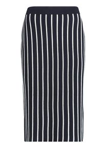 Taifun, Damen Rock, Navy / Weiß