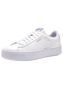 Puma, Damen Sneaker 'Vikky Stacked L', Wei&szlig;