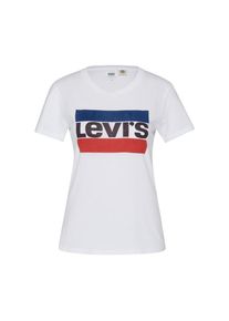 Levi's LEVI'S, Damen Shirt mit Logo-Print, Blau / Rot / Schwarz / Weiß