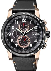 Citizen, Herren Funkchronograph 'AT8126-02E', Gold / Schwarz
