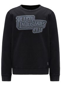 PETROL INDUSTRIES, Sweater, Rauchblau / Schwarz
