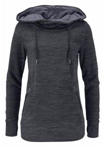 Kangaroos, Damen Fleeceshirt, Schwarz