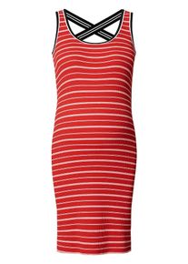 Noppies, Damen Kleid "Red Stripe", Rot / Schwarz / Naturweiß