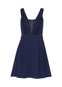 BCBGeneration, Damen Cocktailkleid mit Spitzeneinsatz, Navy