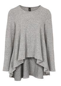 Heine, Damen Rundhalsshirt, Graumeliert