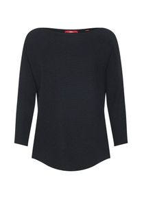 s.Oliver RED LABEL, Damen Pullover'PULLOVER LANGARM', Schwarz