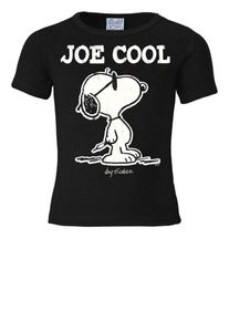 logoshirt, T-Shirt Snoopy - Peanuts - Joe Cool, Schwarz