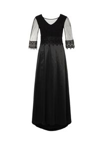 Ulla Popken, Damen Abendkleid, Schwarz