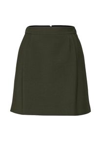 Filippa K, Damen Rock 'Short Wool Skirt', Oliv