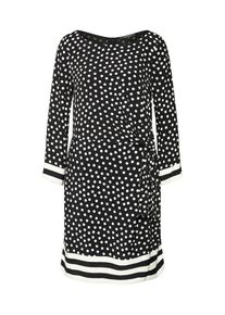 Esprit Collection, Damen Kleid, Schwarz / Weiß