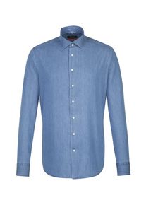 Seidensticker, Herren Hemd, Blue Denim