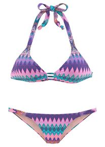 O`Neill O'NEILL, Damen Triangel-Bikini, Blau / Türkis / Helllila / Altrosa