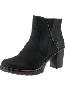 Rieker, Damen Stiefelette, Schwarz
