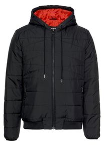 Reebok, Herren Steppjacke, Schwarz