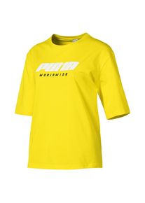 Puma, Damen T-Shirt 'TZ', Gelb