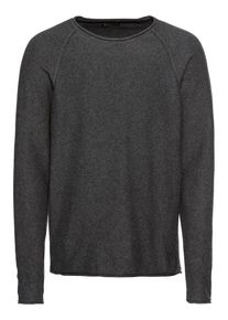 Review, Herren Pullover 'CN RGL UNI', Anthrazit