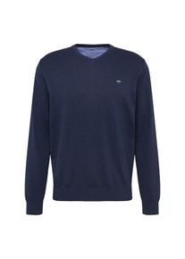 Fynch-Hatton, Herren Pullover 'V-Neck NOS', Dunkelblau