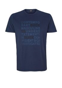 s.Oliver BLACK LABEL, Herren T-Shirt, Blau / Dunkelblau