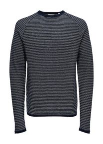 Only & Sons Only & Sons, Herren Strickpullover, Nachtblau
