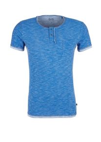 Q/S Designed By, Herren T-Shirt, Blaumeliert