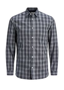 Jack & Jones JACK & JONES, Herren Hemd, Graumeliert