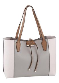 Guess, Damen Shopper 'Bobbi Inside Out', Grau / Taupe