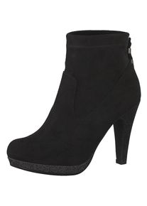 Marco Tozzi, Damen Ankleboots, Schwarz